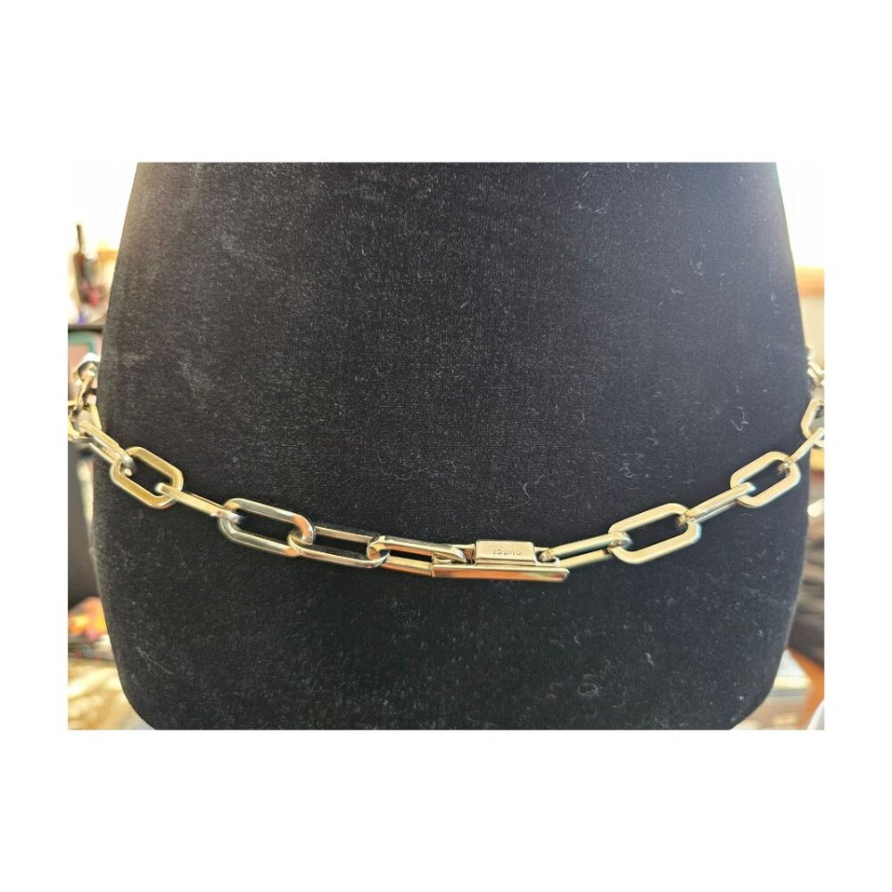Gucci Chain Belt / Long Necklace Silver